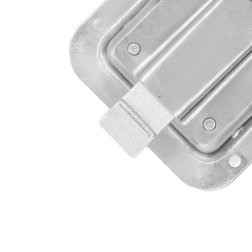 Serrure de remorque en acier inoxydable robuste avec poignée encastrée pour armoire