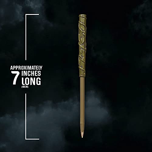 The Noble Collection Harry Potter Hermione Granger Wand Pen and Bookmark - 9in (23cm) Stationery Pack - Officially Licensed Film Set Movie Props Wand Gifts