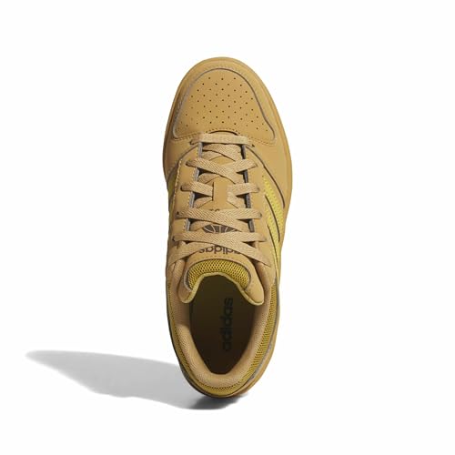 adidas Unisex-Kids Hoops Classic, Mesa/Victory Gold/Aurora Coffee, 4.5 by adidas - Used condition - US$35.76