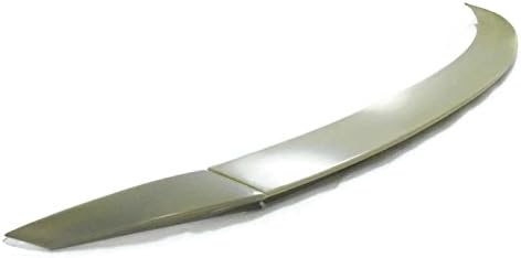 Avanti Tecnica 2008-2014 Mercedes-Benz C-Class 4-Door Sedan (W204) Custom-Painted Brabus Style Trunk Spoiler - 040 (Black)