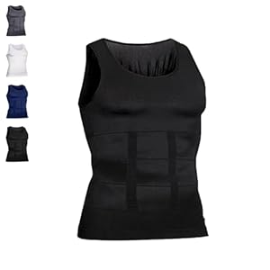 Shaperluv for Men,Shaperluv Tank 2.0 Mens Big and Tall, Big and Tall Shaping Tank Top Shirt