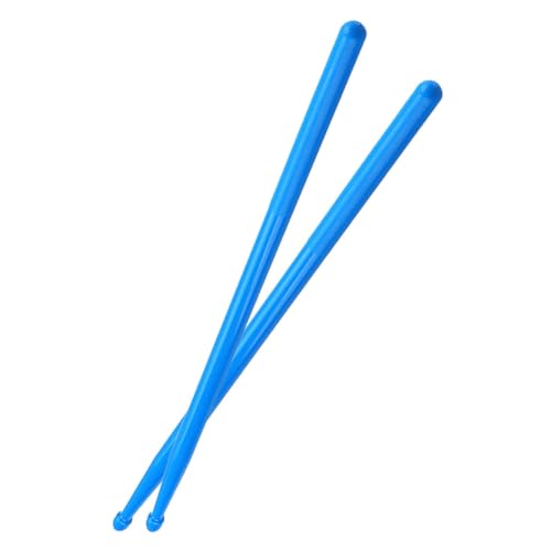 Par de baquetas de percusión con agarre liso de nylon para instrumentos de escenario, fáciles de usar, alivian fatiga en las manos, material de nylon para bateristas miniatura 1
