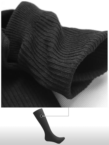 4 Pairs Unisex Breathable Calf Socks2