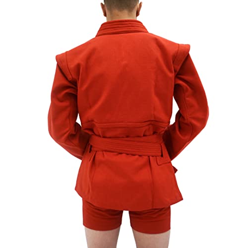 STELS Sambo Jacket - European Martial Arts Clothes - 100% Cotton FIAS Certified - Sambo Self Defense Martial Arts Uniform2