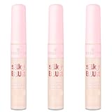essence silky BLUR HYDRATING LONGWEAR CONCEALER, Nr. 20, Nude, feuchtigkeitsspendend, langanhaltend, abdeckend, vegan, ohne Parfüm, ohne Parabene, ohne Mikroplastikpartikel, 3er Pack (3x10ml)