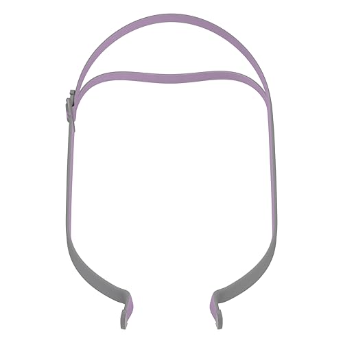 Image of Resmed AirFit P10 Headgear with Clip - Replacement CPAP Headgear - Frame System & Nasal Pillows Cushion Not Included - Pink