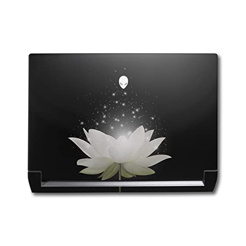 Image of MightySkins Skin Compatible with Alienware M17 R5 (2022) Full Wrap Kit - Twilight Lotus | Protective, Durable, and Unique Vinyl Decal wrap Cover | Easy to Apply & Change Styles | Made in The USA