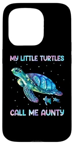 Turtle Watercolor Sea Ocean My Turtles Call Me Aunty �X�}�z�P�[�X iPhone 15 Pro �p