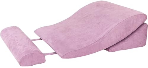 Almohada de cuña para piernas y espalda con cuña postoperatoria triangular de soporte lumbar 2