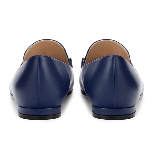 Image of Women's Loafers, Slip On Round Toe Comfortable Flats for Women Dressy and Work, Womens Business Casual Shoes