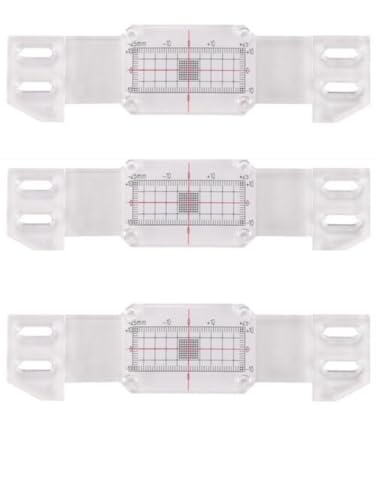 Monitoring Record, Corner Tell-Tale Monitor | Tell-Tale Monitoring Device | Standard Tell Tale Record Precision Gauges, Acrylic Measuring Instrument Contrast Calipers