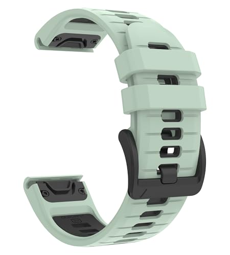 Image of Quickfit 22 watch bands for garmin fenix 8 47mm fenix 7 pro Sapphire Solar fenix 6 Forerunner 965 955 970 935 745 epix Pro Gen 2 47 soft silicone straps replacement