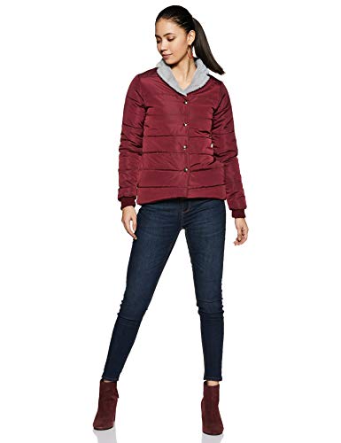 Image of Amazon Brand - Eden & Ivy Women's Polyester Regular Fit Quilted Puffer Jacket With Detachable Hoodie