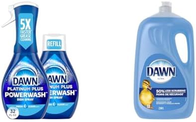 Dawn Platinum Powerwash Dish Spray Starter Kit, Dish Soap, Fresh ...