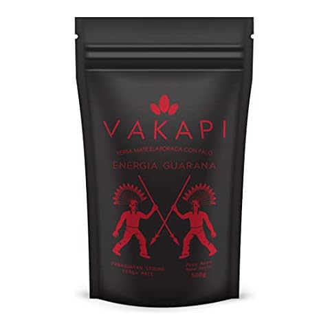 Vakapi Yerba Mate Tee Green | ENERGIA GUARANA | Guarana, getrockneter Apfel Cover