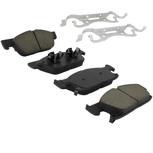 Image of QUALITY-BUILT Front Ceramic Brake Pads, Premium 1001-2180C, Compatible with 2019-2024 Ford /Lincoln (Edge,Nautilus)