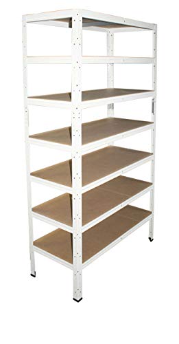 Shelfplaza 200x60x60cm Home Estantería Metálica Blanca Estanterias Metalicas 7 Baldas Estanterías Fuertes Capacidad 125kg Estanteria De Pie Resistente Estante De Almacenamiento Garaje Shelfplaza 200x60x60cm Home Estantería Metálica Blanca Estanterias Metalicas 7 Baldas Estanterías Fuertes Capacidad 125kg Estanteria De Pie Resistente Estante De Almacenamiento Garaje