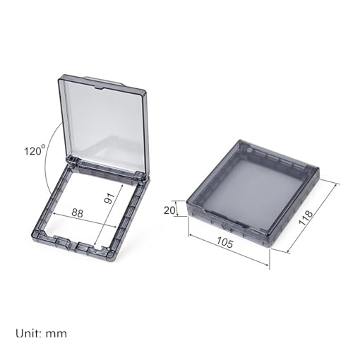 Image of Wall Switch Cover 86 Type Socket Waterproof Dustproof Box for Office Kitchen Clear Grey|Electrical Guards|Guards & Locks|Baby Safety