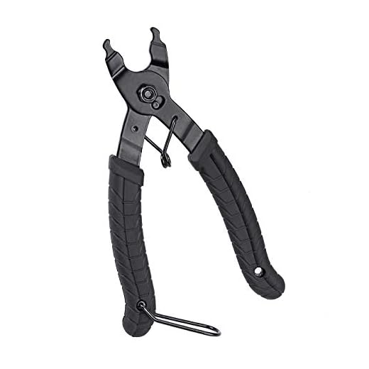 Oumers Bike Master Link Plier Tool, 2 in 1 Bicycle Chain Quick Link Opener-Closer Remover Compatible with All Speed Chain Repair