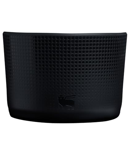 STANLEY Quencher Boot and Straw Cover Cap | Anti-Slip Silicone Protector for 20 & 30 oz Tumbler with Handle | Accessory Set for Stainless Steel Drinking Cup | Black