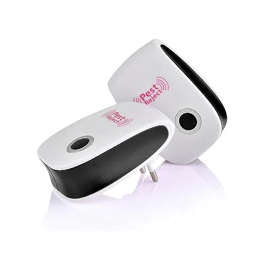 REPELENTE ELETRÔNICO ULTRASSÔNICO ANTI-PRAGAS ESPANTA RATOS BARATAS INSETO MOSQUITO