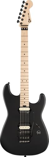 E-Gitarren Charvel Jim Root Signature Pro-Mod San Dimas Style 1 HH FR M Satin Black - Chitarra elettrica