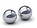 Stainless Steel Baoding Balls.Solid Style,no Chime,Chinese Health Massage Balls for Hand and Wrist Strengthening,Therapy, Exercise. (45mm 1.8in)