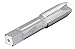 Accusize Industrial Tools M20x2.5 Metric Spiral Point Tap, HSS, 3 Flutes, Bright Finish, SPT-20M-250