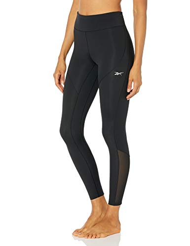 Collant Noir Reebok Fitness Training Supply Legging Sport Femme Souple Taille M/S