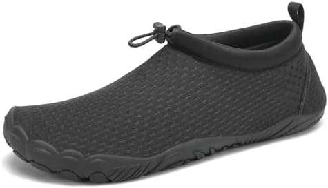 Mishansha Unisex Badeschuhe Barfuß Wasserschuhe Gr.36-46 | Herren Damen,Rutschfest,Atmungsaktive,Barfuss Schwimmschuhe,Strandschuhe,Poolschuhe