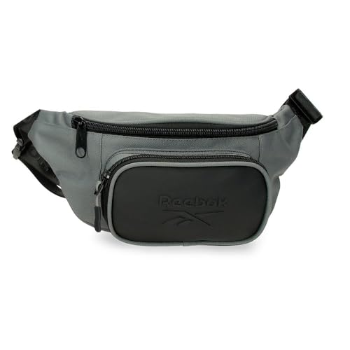 Reebok Baltimore Bandolera Pequeña Gris 15x19,5x6 cms Poliéster by Joumma Bags