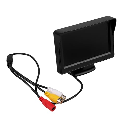 Pantalla de cámara de respaldo de 4.3" en plástico y vidrio para coche
