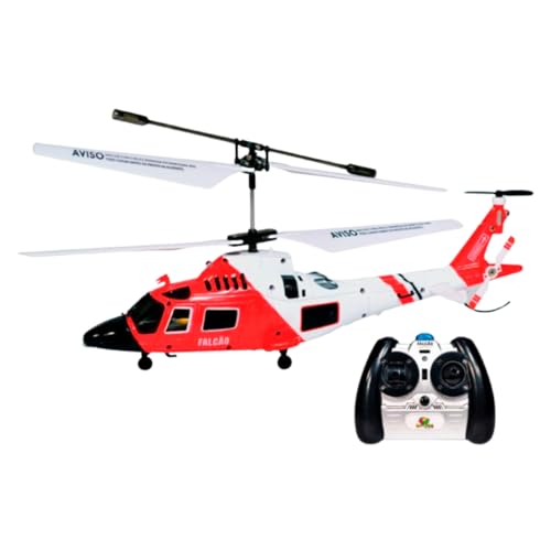 Helicóptero de Resgate Controle Remoto, Brinquedo Infantil