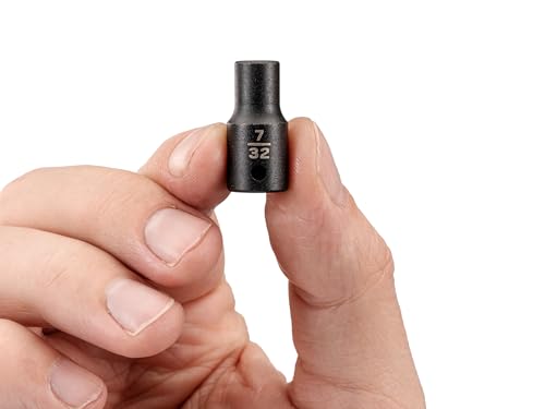 Image of TEKTON 1 /4 Inch Drive x 7 /32 Inch Shallow 6-Point Impact Socket | SID02005
