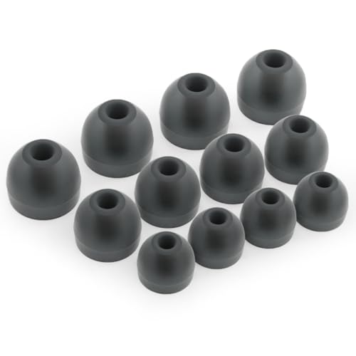 Okuli Set of 12 Silicone EarBuds Ear Tips For Sony WF-C500 Earphones