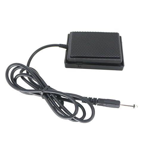 DYNWAVE Piano Sustain Pedal 3.5mm Plug Easy to Use Versatile Professional Momentary Footswitch for Digital Pianos Repairing Exercise