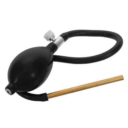 LOORGVEL Bomba de Soplado Manual para Azúcar con Tubo de Cobre Herramienta Reutilizable para Arte Isomalt Molde Soplador para Decoración de Fondant y Repostería para Fiestas y Uso Familiar
