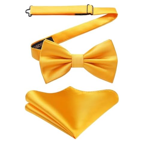 Nœud Papillon HISDERN Jaune Cover