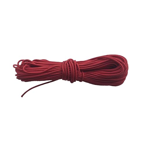 SUPVOX 20M Compound D Ring Rope Durable String Release Aid for Compound Accessories Red for Release and Equipment