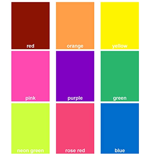 Halloween Light Filters, 18Pcs Color Gels For Lighting In 9 Colors, Light Gels Sheets For Led Landscape Lights Or Reading #TOP1