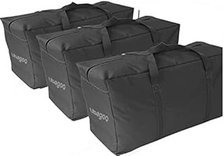 Ubagoo 180L Super Extra Large Strong Storage Bag Waterproof Sturdy 600D Oxford Material Organizer Bags Ideal For Bedding, Duvets, Pillows, Clothes or Moving home