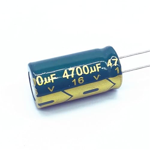 Condensateur 10V 4700uF basse fréquence en aluminium pour réparations électroniques, lot de 10pcs