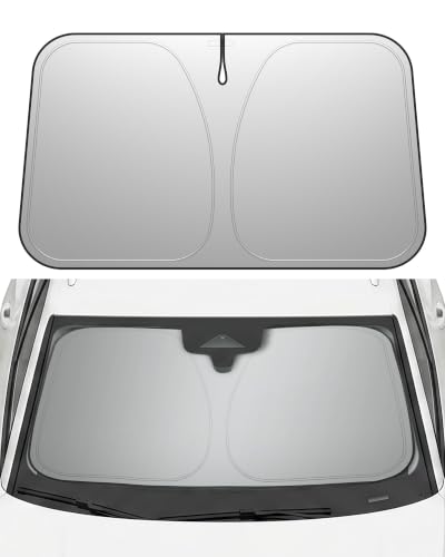Spigen Parasol Coche Delantero para Parabrisas, Protección UV y Térmica