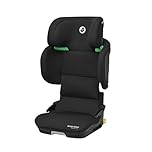 Maxi-Cosi Tanza i-Size, Silla Coche Plegable, Silla de Coche ISOFIX, 3,5-12 a, 100-150cm, Portátil, 10 Posiciones Reposacabezas, Protección Impactos Laterales G-CELL, Asiento Acolchado, Full Black
