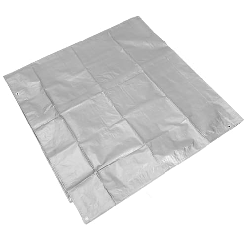 ibasenice Water Resistant Tarpaulin Cover Multi-Function Outdoor Rainproof Tarp Greenhouse and Windshield Lightweight Easy to Carry for Camping and Outdoor Activities