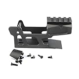 Red Dot Mini Sight ALG Flared Mount Base Scope Mounting Plate Base，Compatible With G17 G18C G19 G34 & RMR T1 T2 Footprint Red Dot Optic，Fits for Standard 20mm Pic Rail，With Screws And install Tools