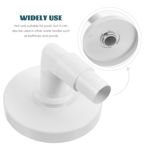 SUPVOX 1 Conjunto De Placa De Vácuo Skimmer Piscina Skimmer Placa De Vácuo Skimmer Mangueira Adaptad