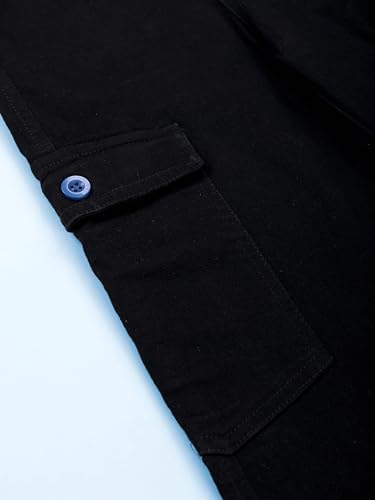 Image of KiddoPanti Boys Denim Dungaree Pant
