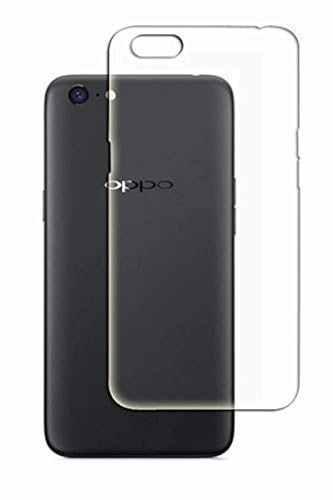 Image of COVERBLACK Rubber Silicone Back Cover for Oppo A71 - Transparent