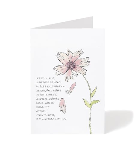 Image of Hymns By Hannah Watercolor Christian Hymn Notecards Gift Set, 4 Notecards w / Envelopes and Sticker Envelope Seals, 4 inchx6 inch Notecards, Blank Inside, Reprints of Original, Hand-painted Watercolor Art,